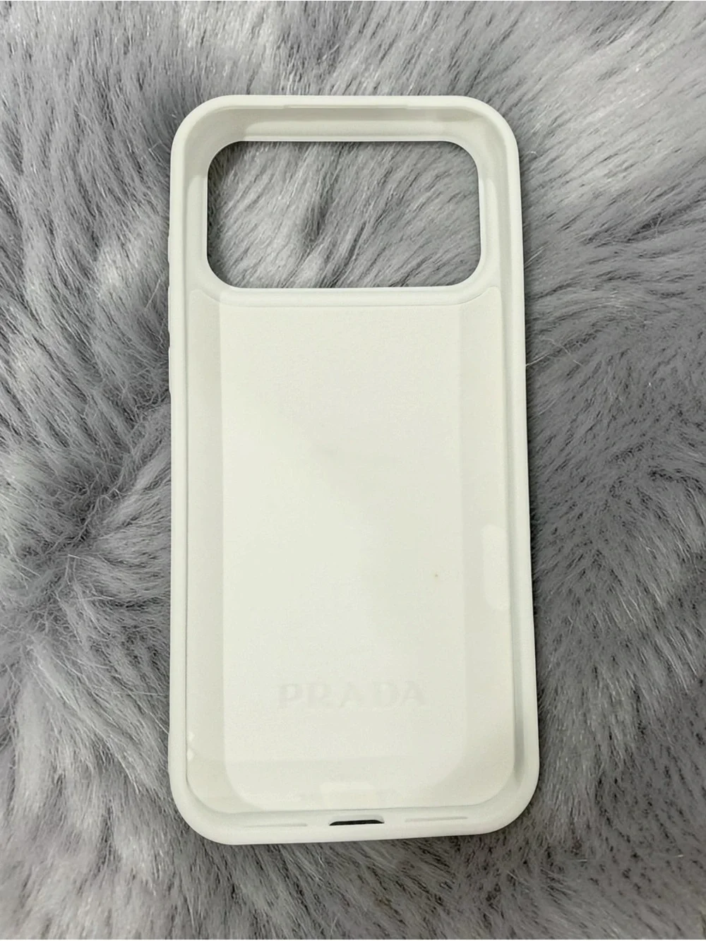 White Crystal-Embellished iPhone Case